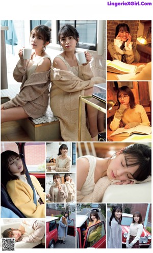 A group of young women posing for a magazine cover.